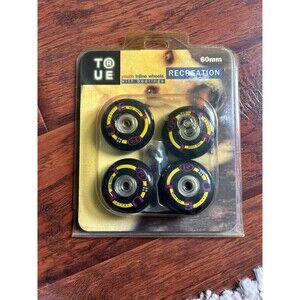 True Youth Inline Skate Wheels 60mm Set of 4